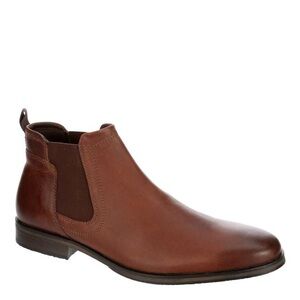 Franco Fortini Ron Men's Brown Leather Chelsea Boots
